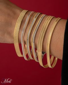 دستبند زردو سفید